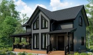Проекты каркасных домов с террасой от 3649 рублей | Строй-Элс